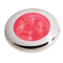 HELLA MARINE Led Interior Boat Lights Slim Line LED Courtesy Lamp With Stainless Steel Rim