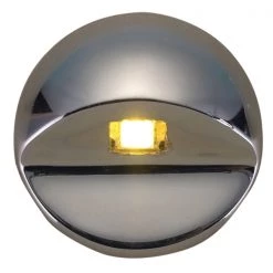 WEST MARINE Led Interior Boat Lights Stainless Steel Step Light, Red