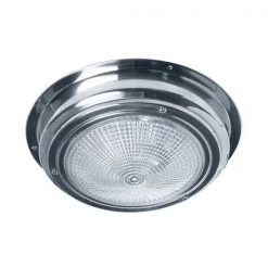 WEST MARINE Led Interior Boat Lights LED Interior Dome Light, Stainless Steel, 7"