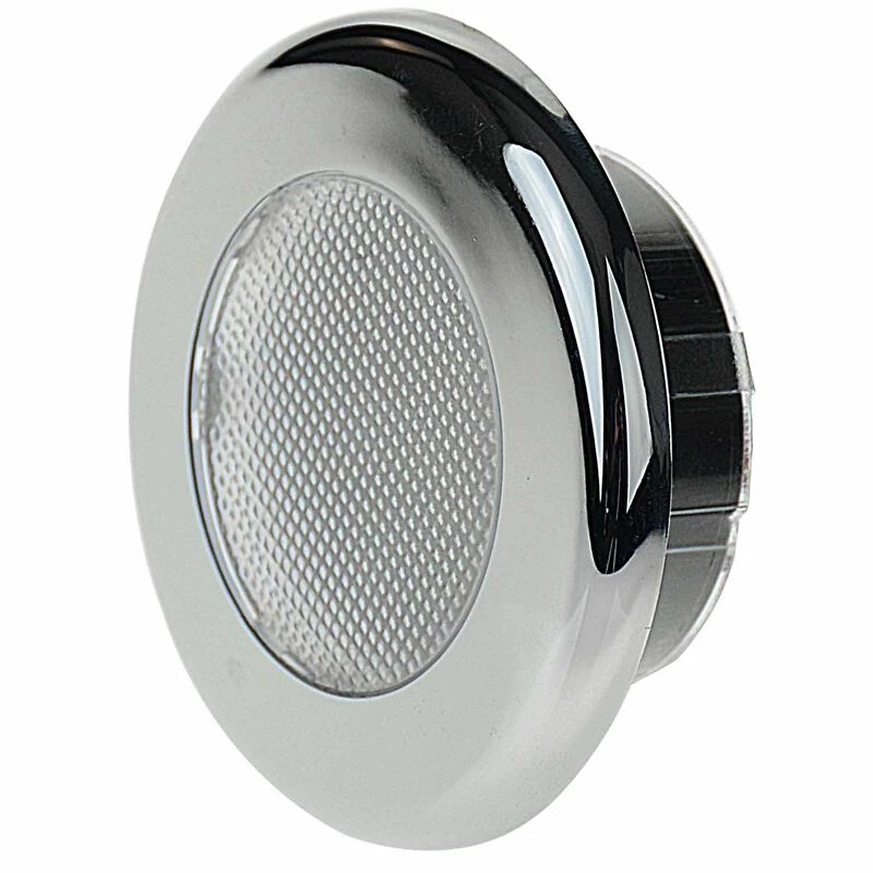 WEST MARINE Led Interior Boat Lights Three-Bezel Interior LED Flood Light, White 1 WEST MARINE Led Interior Boat Lights Three-Bezel Interior LED Flood Light, White