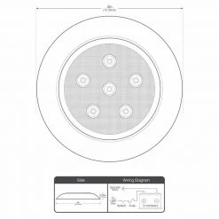 WEST MARINE Led Interior Boat Lights Stainless Steel Surface-Mount 4" LED Light, Blue 5 WEST MARINE Led Interior Boat Lights Stainless Steel Surface-Mount 4" LED Light, Blue -Lighting Sales Shop 12645131 3 1500.13092018103047