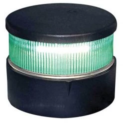 AQUA SIGNAL Navigation Lights Series 34 Mast Mount LED All-Round Green Navigation Light
