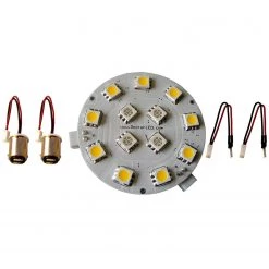 DR. LED Replacement Bulbs Dome Light LED Kit, 24V, Red/White Light