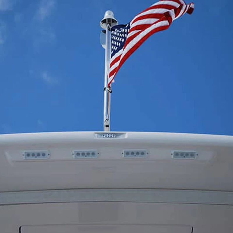 LUMITEC LIGHTING Floodlights Capri2 Flush Mount LED Floodlight, Blue & White Dimming 4 LUMITEC LIGHTING Floodlights Capri2 Flush Mount LED Floodlight, Blue & White Dimming - Image 4