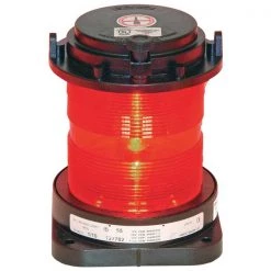 AQUA SIGNAL Navigation Lights Series 55 Deck Mount All-Round Red Navigation Light