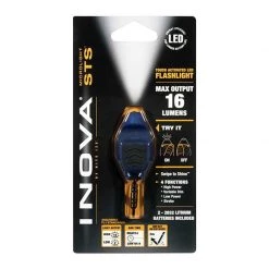 NITE IZE Flashlights Microlight STS Swipt-To-Shine LED Light, Blue