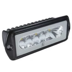 LUMITEC LIGHTING Floodlights Capri2 - Flush Mount LED Flood Light, Black Finish, White/Blue Dimming