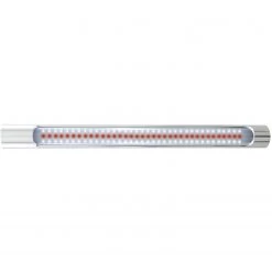 TACO MARINE Utility Lights T-Top LED Tube Light With Aluminum Housing, White To Red