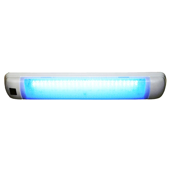 AQUA SIGNAL Led Interior Boat Lights Maputo Rectangular LED, White/Blue W/ Rocker Switch 1 AQUA SIGNAL Led Interior Boat Lights Maputo Rectangular LED, White/Blue W/ Rocker Switch