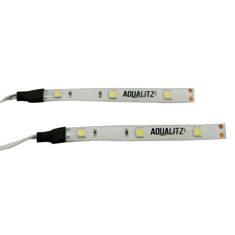 AQUALITZ Led Interior Boat Lights MAX Strip LED Lighting, White, 8" 1 AQUALITZ Led Interior Boat Lights MAX Strip LED Lighting, White, 8"