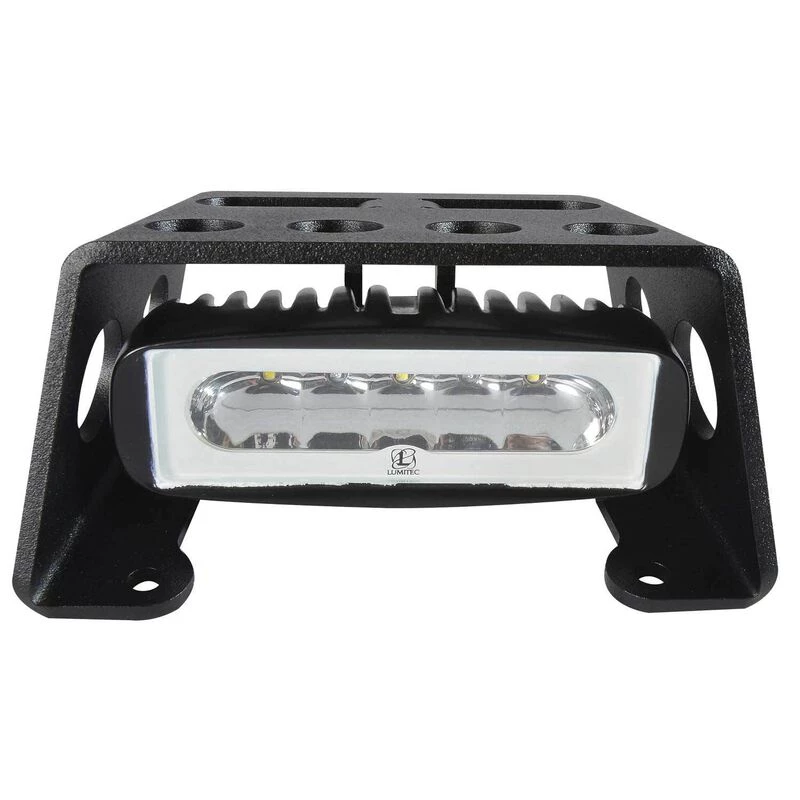 LUMITEC LIGHTING Floodlights Diesel Extreme-Duty Floodlight, White/Amber LED With Black Housing 1 LUMITEC LIGHTING Floodlights Diesel Extreme-Duty Floodlight, White/Amber LED With Black Housing