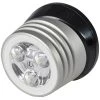LUMITEC LIGHTING Spreader Lights Zephyr LED Spreader/Deck Light, Brushed Black Base, White Non-Dimming