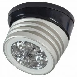 LUMITEC LIGHTING Spreader Lights Zephyr LED Spreader/Deck Light, Brushed Black Base, White Non-Dimming -Lighting Sales Shop 17076282 3 1500