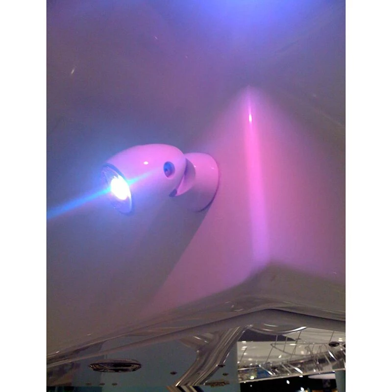 LUMITEC LIGHTING Courtesy Lights GAI2 LED Positionable Light, White Housing, Spectrum RGBW 2 LUMITEC LIGHTING Courtesy Lights GAI2 LED Positionable Light, White Housing, Spectrum RGBW - Image 2