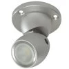 LUMITEC LIGHTING Courtesy Lights GAI2 LED Positionable Light With Heavy-Duty Base, Brushed Housing, Spectrum RGBW