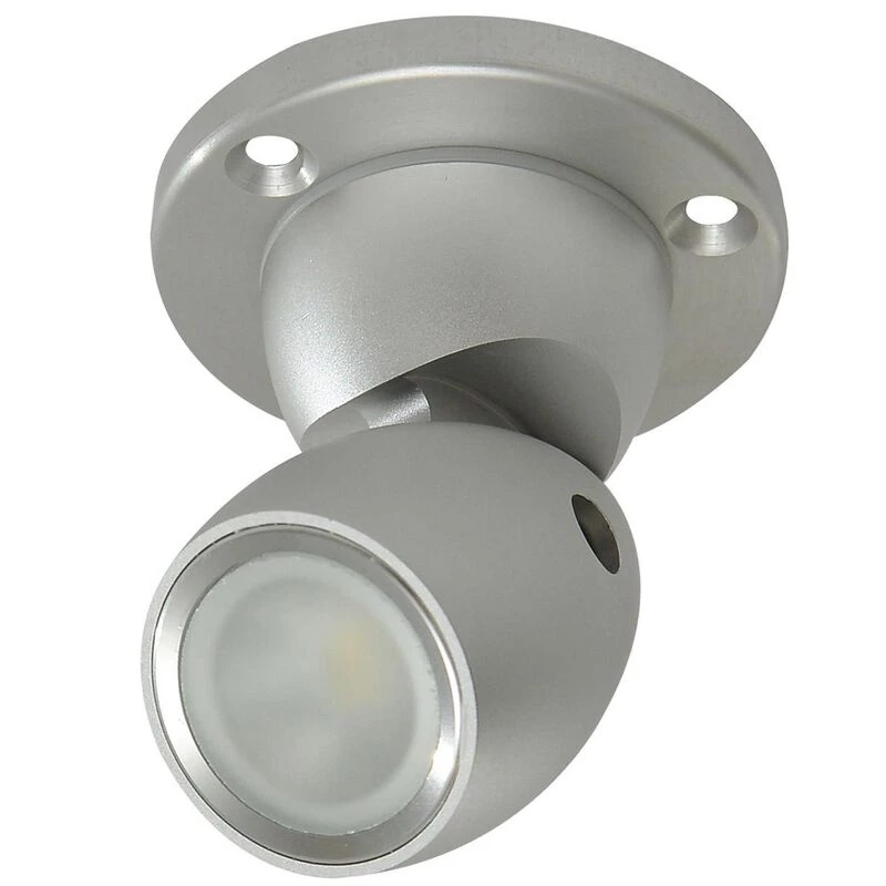 LUMITEC LIGHTING Courtesy Lights GAI2 LED Positionable Light With Heavy-Duty Base, Brushed Housing, Spectrum RGBW 1 LUMITEC LIGHTING Courtesy Lights GAI2 LED Positionable Light With Heavy-Duty Base, Brushed Housing, Spectrum RGBW
