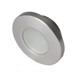 LUMITEC LIGHTING Courtesy Lights Orbit Flush Mount LED Down Light, Brushed Housing, Spectrum RGBW