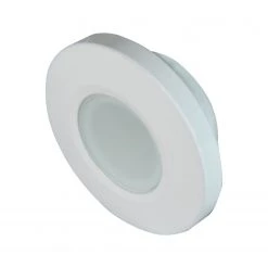 LUMITEC LIGHTING Courtesy Lights Orbit Flush Mount LED Down Light, White Housing, Spectrum RGBW