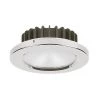 IMTRA CORPORATION Courtesy Lights PowerLED Bi-Color Downlight 10 To 30V DC Polished Stainless Steel Trim Ring Warm White/Blue LED IP65