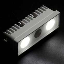 WEST MARINE Spreader Lights Three LED Aluminum Spreader/Docking Light With Stainless Steel Bracket, Blue/White -Lighting Sales Shop 18513903 4 1500