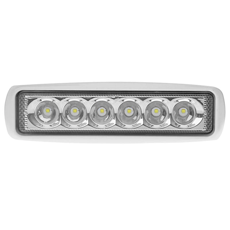 WEST MARINE Spreader Lights Six LED Aluminum Spreader/Docking Light With Stainless Steel Bracket, White 3 WEST MARINE Spreader Lights Six LED Aluminum Spreader/Docking Light With Stainless Steel Bracket, White - Image 3
