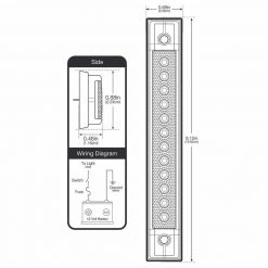 WEST MARINE Utility Lights 6" LED Utility Strip Light With Gasket, White -Lighting Sales Shop 18514000 5 1500