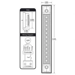 WEST MARINE Utility Lights 6" LED Utility Strip Light With Gasket, RGBW 17 WEST MARINE Utility Lights 6" LED Utility Strip Light With Gasket, RGBW -Lighting Sales Shop 18514026 9 1500