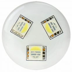 WEST MARINE Led Interior Boat Lights Three LED Mini Stick-On Light With Self Adhesive Backing, White