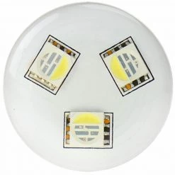 WEST MARINE Led Interior Boat Lights Three LED Mini Stick-On Light With Self Adhesive Backing, Blue