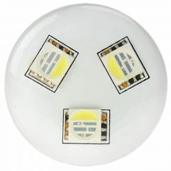 WEST MARINE Led Interior Boat Lights Three LED Mini Stick-On Light With Self Adhesive Backing, RGBW