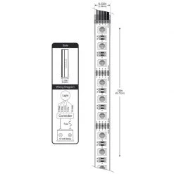 WEST MARINE Led Interior Boat Lights 18" LED Flexible Strip Light With Self Adhesive Backing, RGBW 17 WEST MARINE Led Interior Boat Lights 18" LED Flexible Strip Light With Self Adhesive Backing, RGBW -Lighting Sales Shop 18514109 9 1500