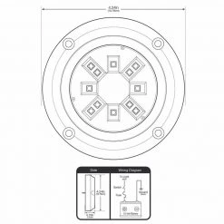 WEST MARINE Underwater Lights Round 12 LED Underwater Light With Bronze Housing, Blue/White 9 WEST MARINE Underwater Lights Round 12 LED Underwater Light With Bronze Housing, Blue/White -Lighting Sales Shop 18514190 5 1500