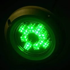 WEST MARINE Underwater Lights Round 12 LED Underwater Light With Bronze Housing, Green/White -Lighting Sales Shop 18514208 4 1500