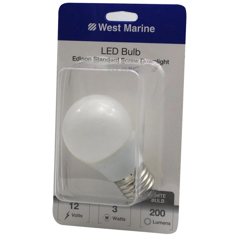 WEST MARINE Replacement Bulbs Edison Standard Screw E26/E27 A50 Globe LED Bulb 2 WEST MARINE Replacement Bulbs Edison Standard Screw E26/E27 A50 Globe LED Bulb - Image 2