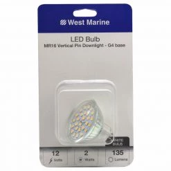WEST MARINE Replacement Bulbs MR16 Vertical Pin Downlight G4 Base LED Bulb 5 WEST MARINE Replacement Bulbs MR16 Vertical Pin Downlight G4 Base LED Bulb -Lighting Sales Shop 18592485 3 1500