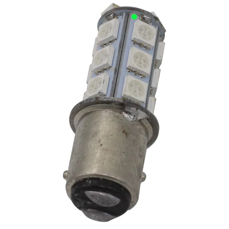 WEST MARINE Replacement Bulbs Double Contact Index Bayonet BAY15D-1157 LED Bulb, Green 3 WEST MARINE Replacement Bulbs Double Contact Index Bayonet BAY15D-1157 LED Bulb, Green - Image 3