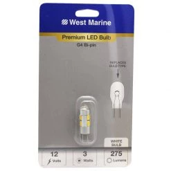 WEST MARINE Replacement Bulbs G4 Bi-Pin LED Premium Bulb