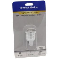 WEST MARINE Replacement Bulbs MR11 Vertical Pin Downlight G4 Base LED Premium Bulb -Lighting Sales Shop 18592758 3 1500