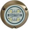 LUMITEC LIGHTING Underwater Lights SeaBlaze Quattro LED Underwater Light, White/Blue