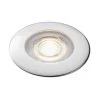 AQUA SIGNAL Led Interior Boat Lights Atlanta LED Downlight, Warm White, 10-30VDC, Stainless Steel Trim Ring