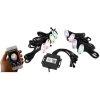 MARINE SPORT LIGHTING Led Interior Boat Lights Multi-Color Bluetooth Rock Light Kit With White Shell, 8 Piece