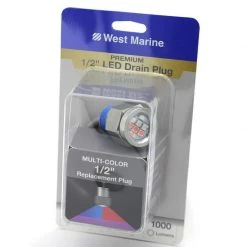 WEST MARINE Underwater Lights LED Premium Drain Plug Light, RGB -Lighting Sales Shop 19559756 3 1500.22062020033022