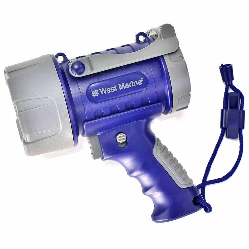 WEST MARINE Hand Held Spotlights Waterproof 350 Lumen LED Spotlight 1 WEST MARINE Hand Held Spotlights Waterproof 350 Lumen LED Spotlight
