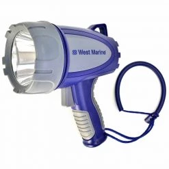 WEST MARINE Hand Held Spotlights Waterproof 650 Lumen Rechargeable LED Spotlight