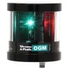 WEEMS & PLATH Navigation Lights OGM Series LX Collection Mast Mount LED Tri-Color Navigation Light With Strobe