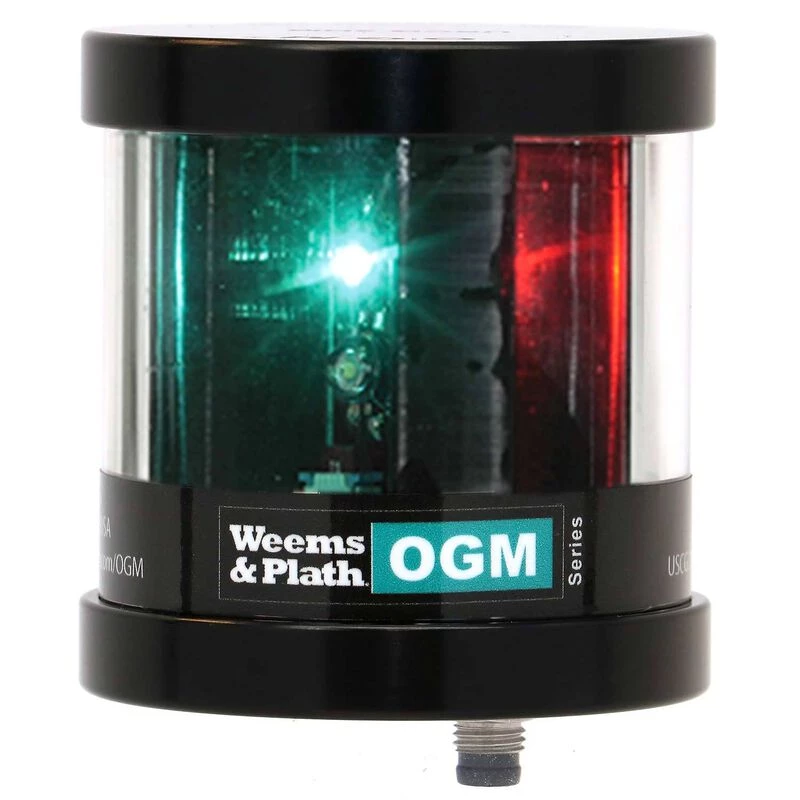 WEEMS & PLATH Navigation Lights OGM Series LX Collection Mast Mount LED Tri-Color Navigation Light With Photodiode & Strobe 1 WEEMS & PLATH Navigation Lights OGM Series LX Collection Mast Mount LED Tri-Color Navigation Light With Photodiode & Strobe