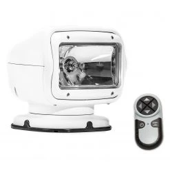 GOLIGHT Remote Control Spotlights Radioray® GT Series Halogen Permanent Mount Searchlight With Wireless Handheld Remote
