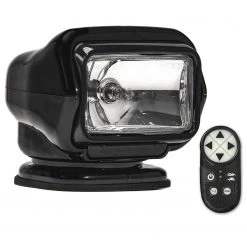 GOLIGHT Remote Control Spotlights Stryker ST Series Halogen Searchlight, Portable Magnetic Mount With Wireless Handheld Remote