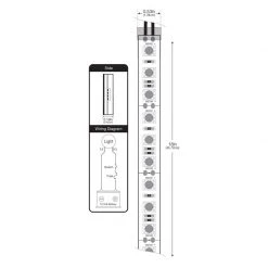 SEAVOLT Led Interior Boat Lights 18" LED Flex Light Strip, White, 2-Pack -Lighting Sales Shop 20233169 5 1500.20102021090022