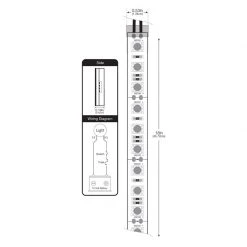 SEAVOLT Led Interior Boat Lights 18" LED Flex Light Strip, Green, 2-Pack -Lighting Sales Shop 20233193 6 1500.30062021100124